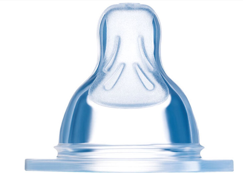 Mam | Zuigspeen Soft Speen Lekvrij 4M 4-Gaatjes Transparant Silic. Druppel- en Lekvrij 2-pack