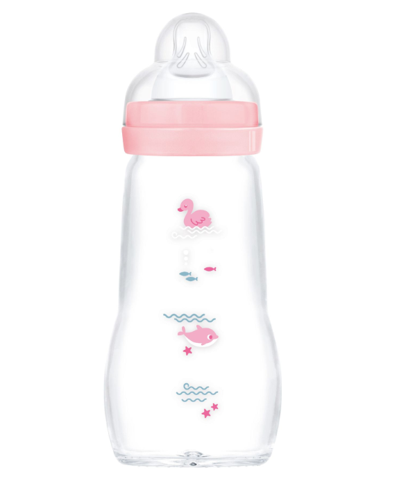 MAM | Breedhalsfles Feel Good Glas Girl 260ml