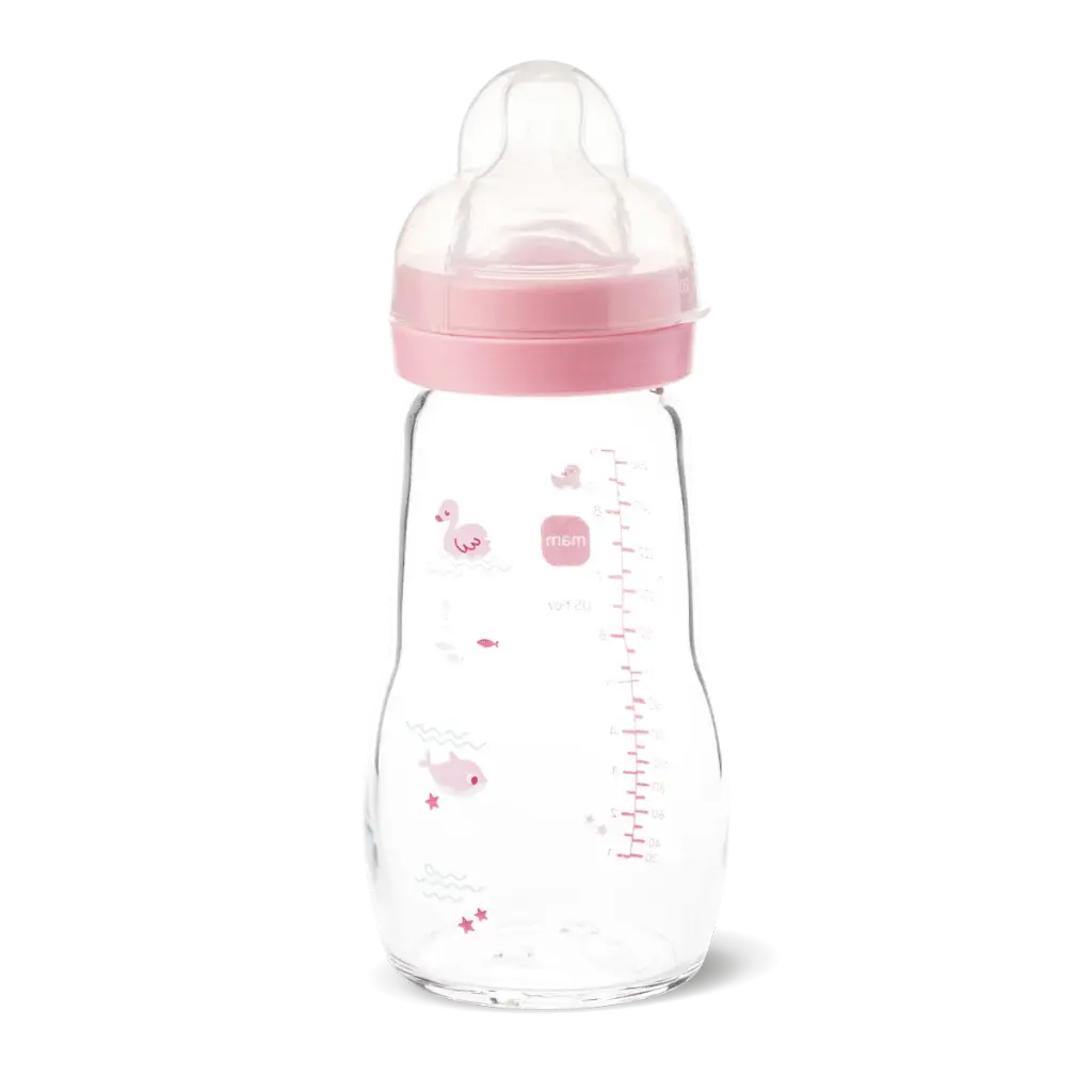 MAM | Breedhalsfles Feel Good Glas Girl 260ml