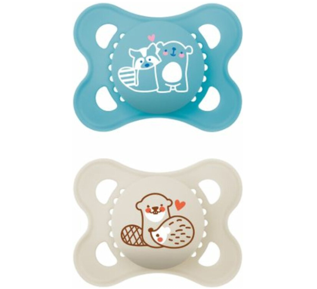 MAM | Fopspeen Original Silicon Blauw 0-6m