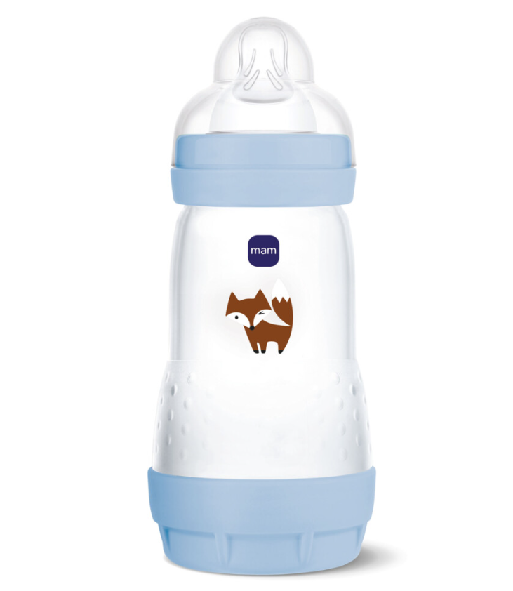 Mam | Breedhalsfles Easy Start Anti-Colic PP Blue 260ml