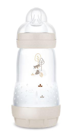 MAM | Breedhalsfles Easy Start Anti-Colic PP Taupe 260ml 