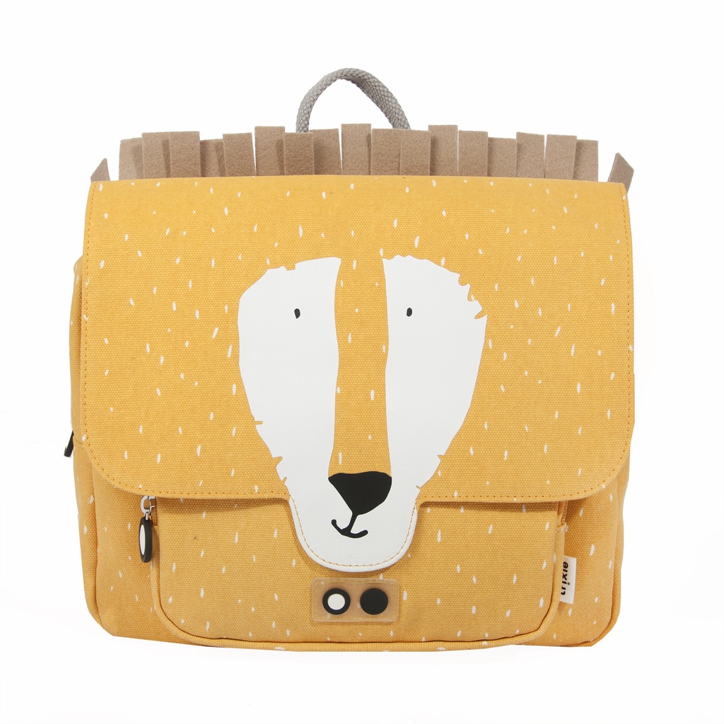 Trixie | Boekentas Mr. Lion Geel 8.5l 29x25x10cm