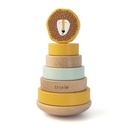 Trixie | Stapelpyramide Mr. Lion Stapeltoren Hout Geel 10x10x18,5cm