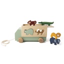 Trixie | Vormenstoof Dierentruck Hout Multikleur 13x23x12cm  