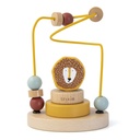 Trixie | Kralenframe Mr. Lion Hout Geel 11x8x15cm 