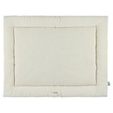 PARKLEGGER, 75x95cm, Bliss beige, ecru, uni/uni, tetra/tetra, bio katoen, kadermodel, (006), 2023-2024