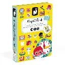 Janod magneetboek klok oefenen 83st 3-8jr