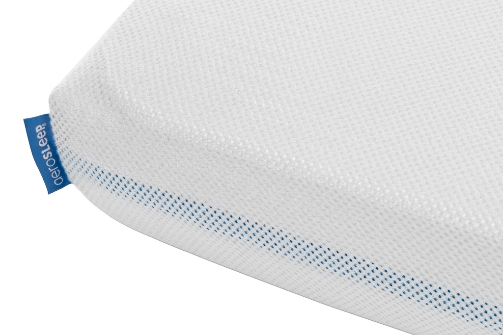 Aerosleep | Hoeslaken Fitted Sheet Sleep Safe White 60x120cm  