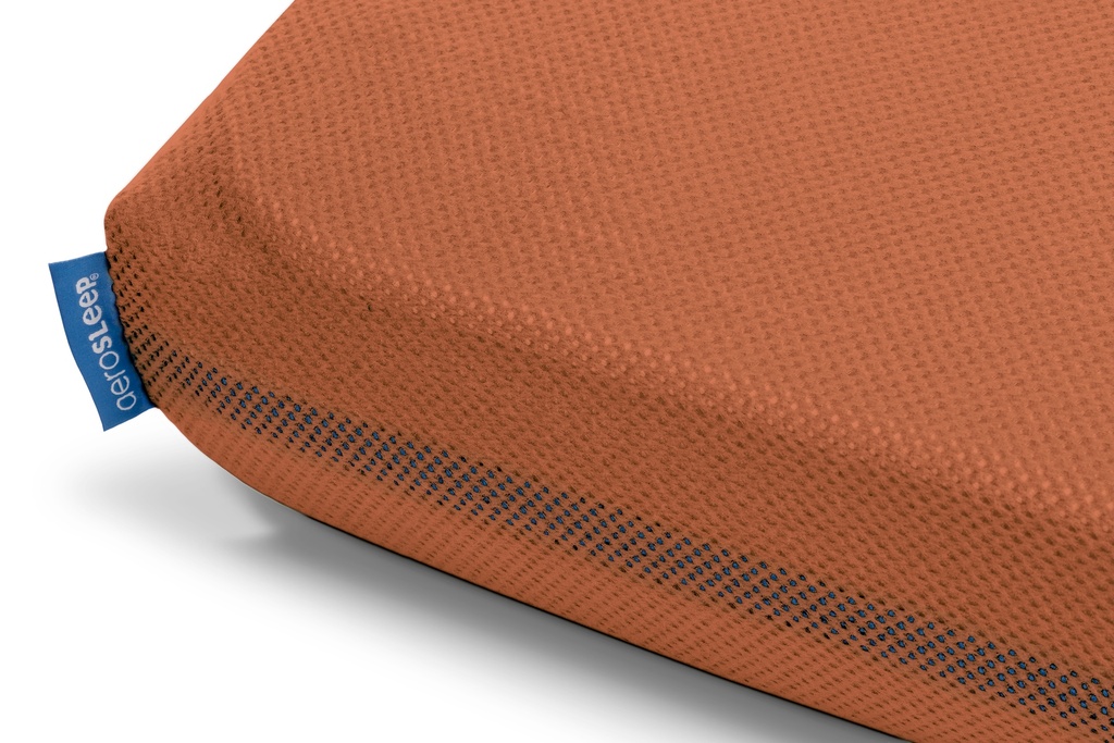 Aerosleep | Hoeslaken Fitted Sheet Sleep Safe Redwood 60x120cm  