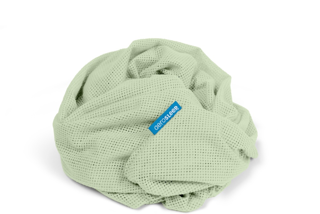 Aerosleep | Hoeslaken Fitted Sheet Sleep Safe Olive 70x140cm