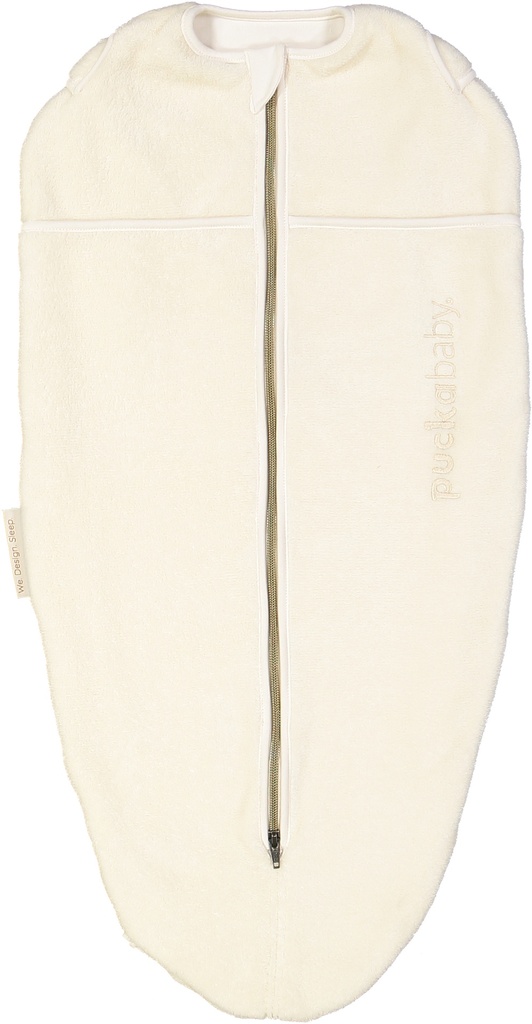 Puckababy | Inbakeren Mini Little Human Pure Ecru 3-6m 62-74cm 