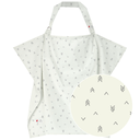 BORSTVOEDINGSDOEK, schort, mountain views, groen, all over figurenprint, katoen, model: schort, Nursing Cover