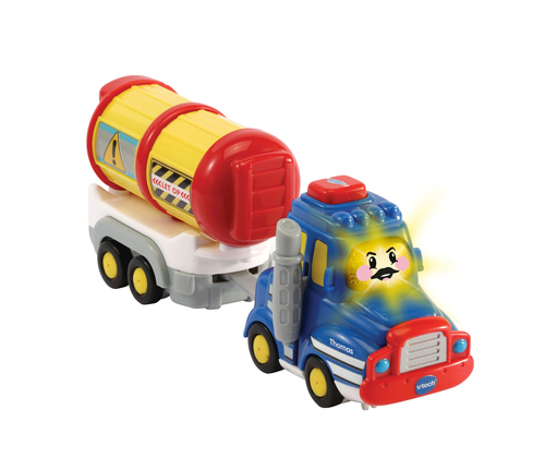Vtech | Speelfiguur, Thomas Tankwagen, Toet Toet Auto's, blauw, uni, kunststof, +muziek, +activities, vanaf 12 maanden