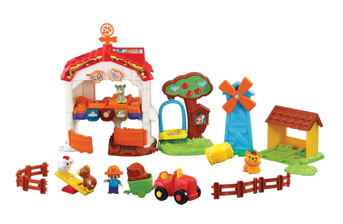 Vtech | Speelset Vrolijke Dierenboerderij Zoef Zoef Dieren +12m