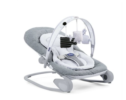 RELAX, Hoopla, titanium, max 18 kg, schommelstand, speelboog, rug verstelb, met verkleink, met draagriem, 2023