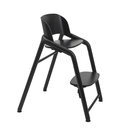 EETSTOEL, Giraffe Base, black, frame: hout/kunststof-zwart, zit: hout-zwart, 2023