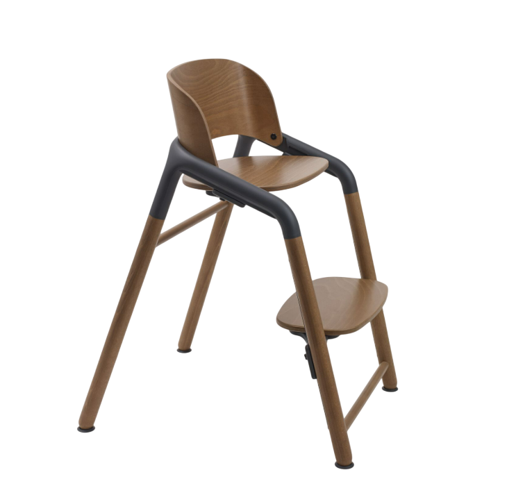 Bugaboo | Eetstoel Giraffe Base Warm Wood/Grey 