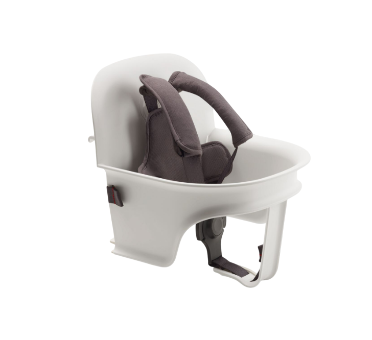 EETSTOEL BEUGEL, Baby Set, white, inclusief harnas, vr eetstoel Giraffe, geschikt voor Giraffe Base, 2023