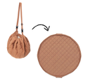 Play & Go | Opbergzak/Speeltapijt Baby Soft Organic Cotton Tawny Brown Dia120cm 