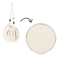 Play & Go | Opbergzak/Speeltapijt Baby Soft Organic Cotton Moon Dia120cm