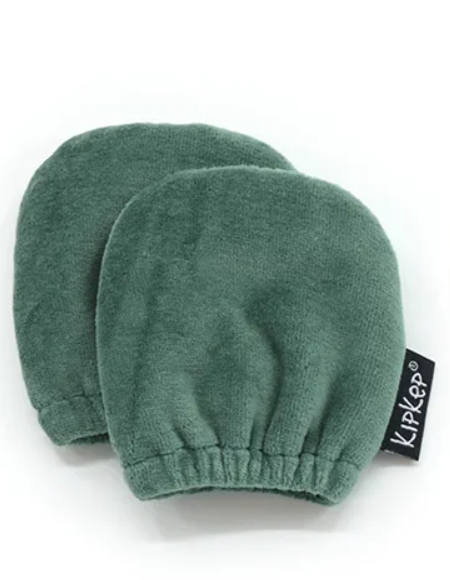 Kipkep | Antikrabwantjes Velours Calming Green Groen 
