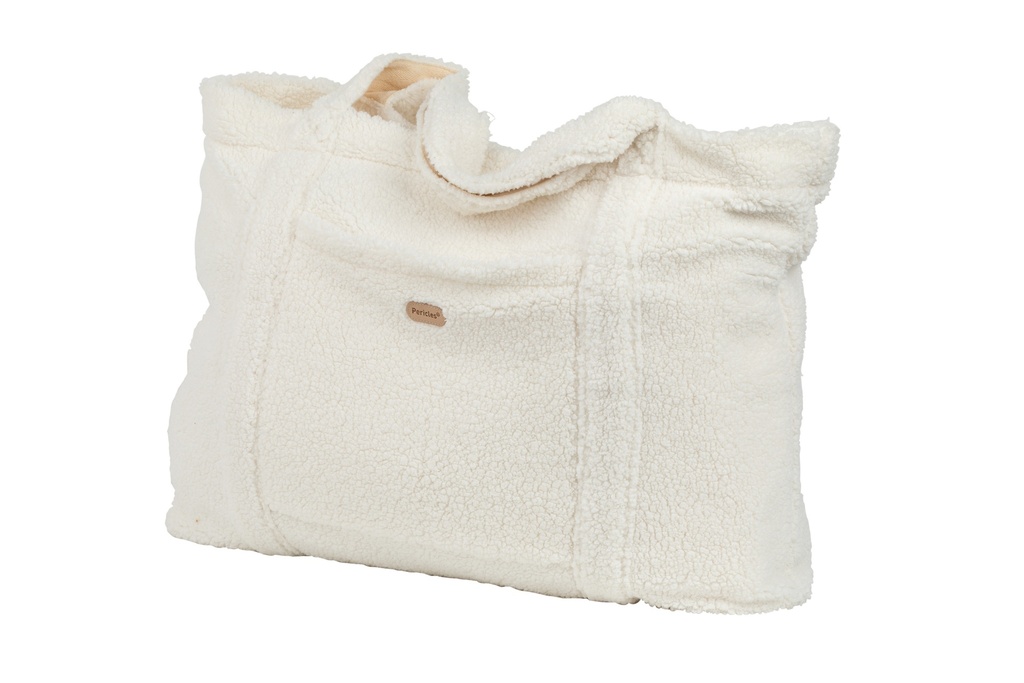 Pericles | Verzorgingstas Boho Teddy Ecru