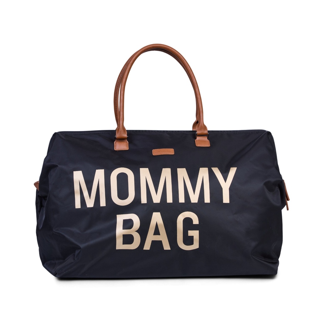 Childhome | Verzorgingstas Mommy Bag  Black-Gold 