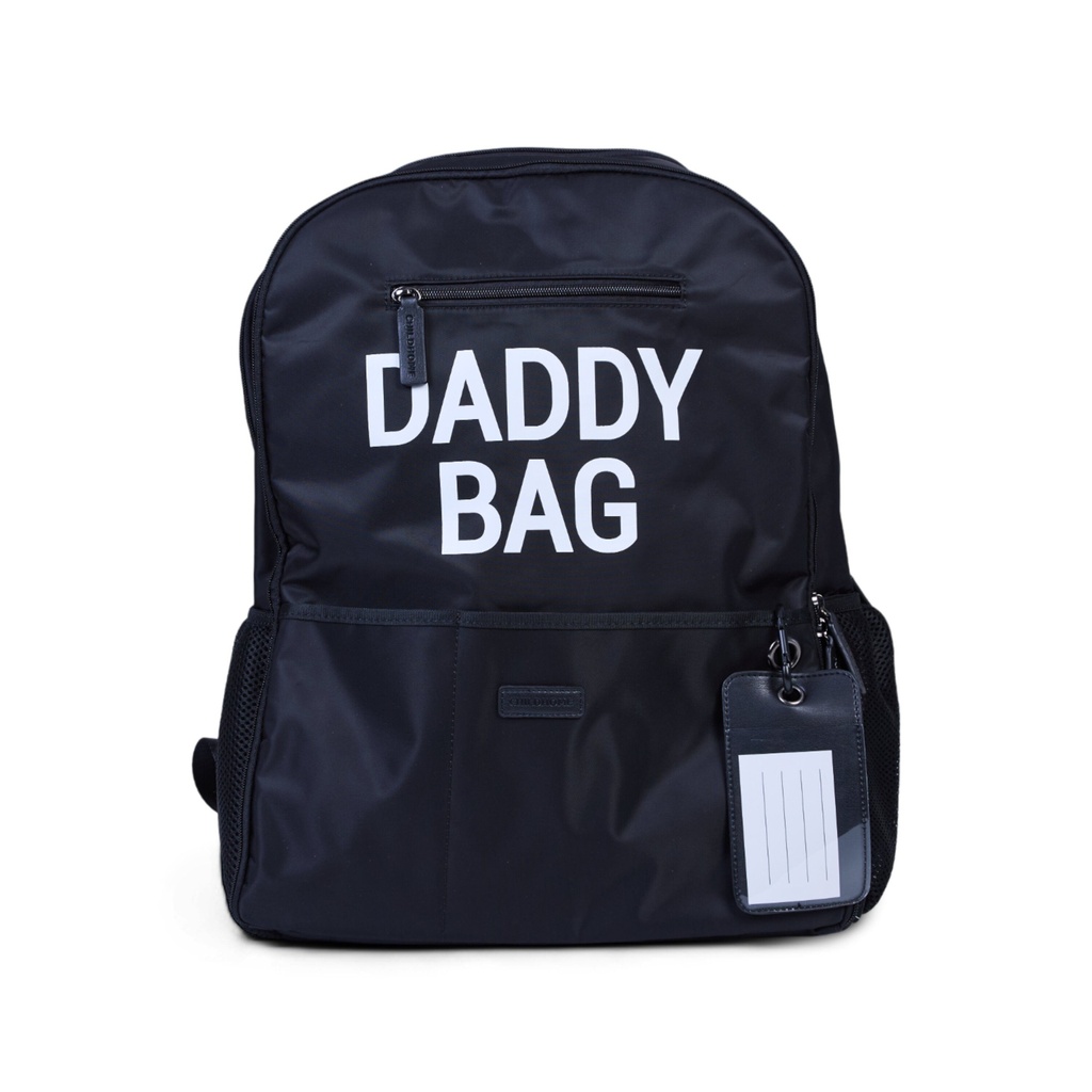 VERZORGINGSTAS, Backpack Daddy Bag Nylon, black, zwart, uni/print daddy bag, nylon, +luiermat, 2018, rugzak