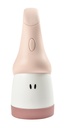 NACHTLAMP DRAADLOOS, Pixie Torch, roze, doopsuiker roos, figuur, kabouter, LED lampje, oplaadbaar via USB, 2020