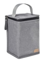 KOELTAS, heather grey, Isothermische Maaltijdtas, 22 cm, grijs, 2.8 l