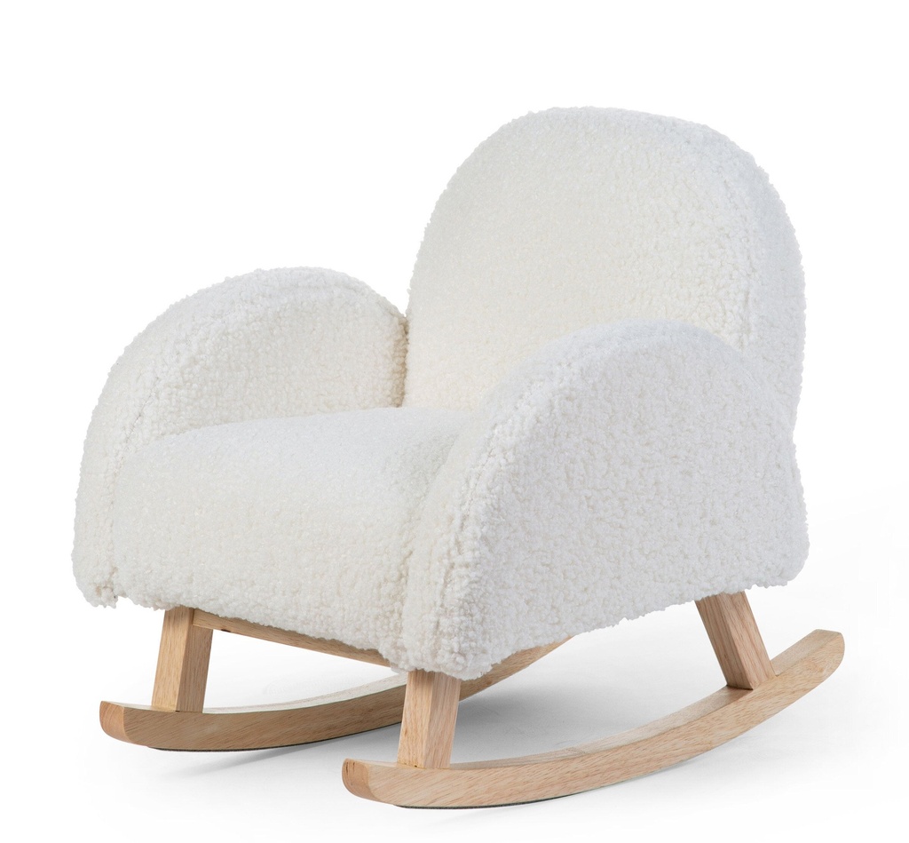 Childhome | Schommelstoel Voor Kinderen Teddy Ecru Naturel