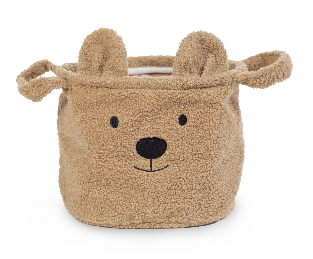 Childhome | Mand Teddy Beige H25 Dia20cm