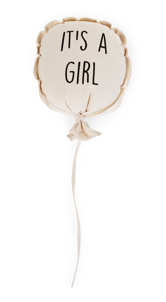 Childhome | Ballon Ecru Print "It's a Girl"