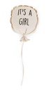 Childhome | Ballon Ecru Print "It's a Girl"