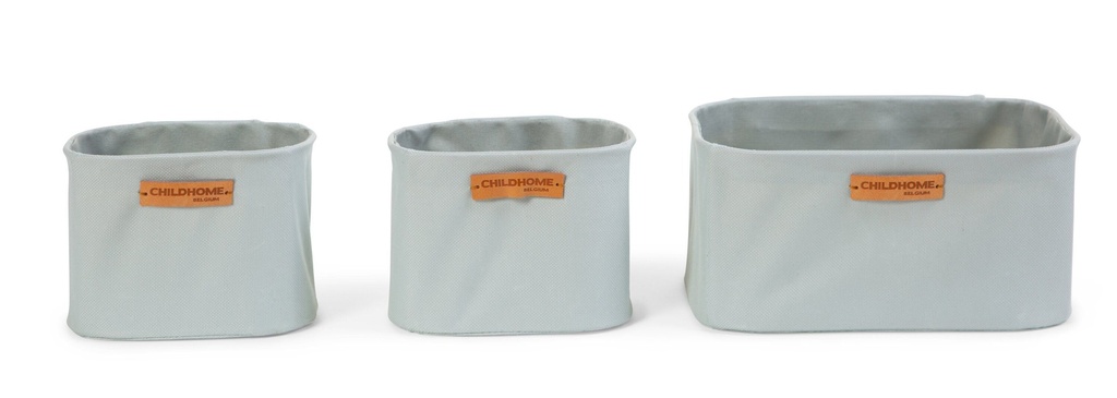 Childhome | Verzorgingsmand Hangmandjes Grijs 3-pack