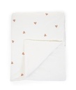 Childhome | Deken Hearts Bruin/Ecru 80x100cm