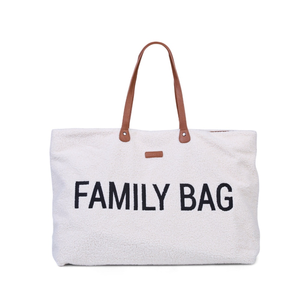 Childhome | Verzorgingstas Family Bag Teddy Ecru 