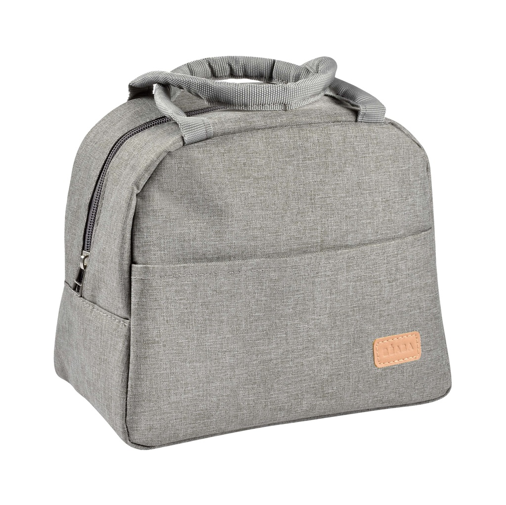 KOELTAS, heather grey, Isothermische Lunch tas, 21.5 x 23 cm, grijs, 5 l