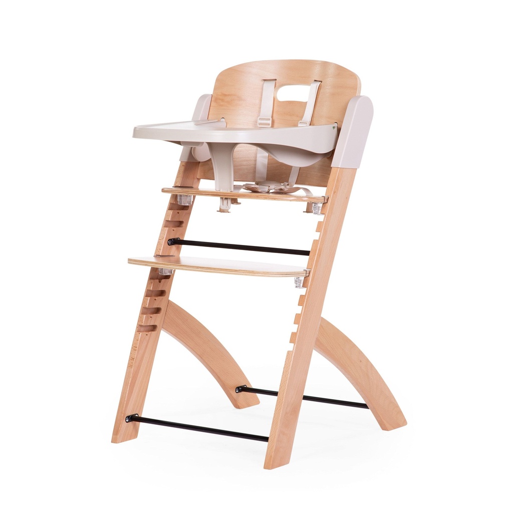 Childhome | Evosit Meegroeistoel+Eettablet -Naturel Beige