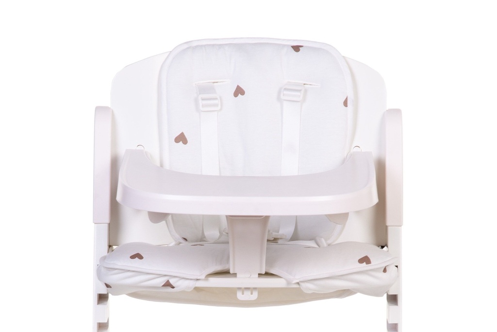 Childhome | Stoelkussen Evosit Jersey Hearts  