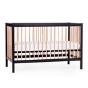 Childhome | Bed Black/Naturel 60x120cm 