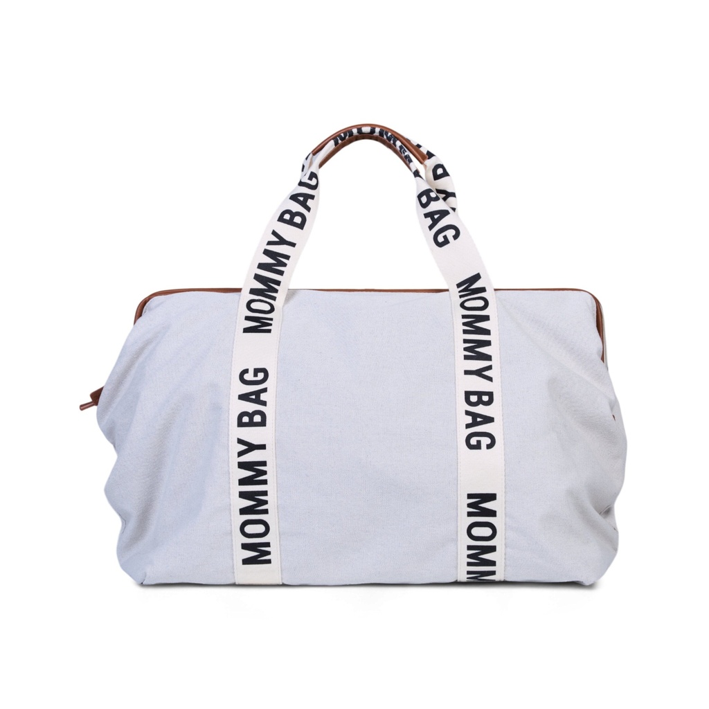 Childhome | Verzorgingstas Mommy Bag Signature Canvas Offwhite