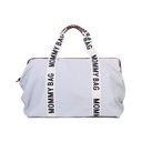 VERZORGINGSTAS, Mommy Bag, offwhite, Canvas, uni/print Mommy Bag, met luiermat, +schouderriem, Signature, 2023