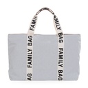 Childhome | Verzorgingstas Family Bag Signature Offwhite Canvas