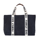 Childhome | Family Bag Signature Black Canvas