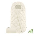 VOETENZAK, Snogga 2, seashell beige, uni/gematelasseerd, L:90cm, klassiek model, vr wandelwagen/buggy, Gold, 2023