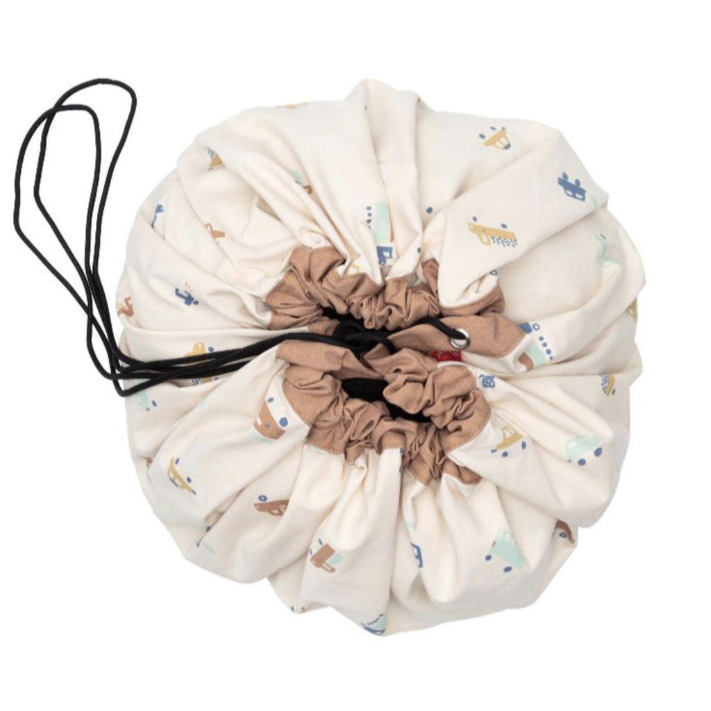 Play & Go | Opbergzak Original Single Print Big Cars Dia 140cm