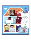 Djeco stickerboek huis +18M