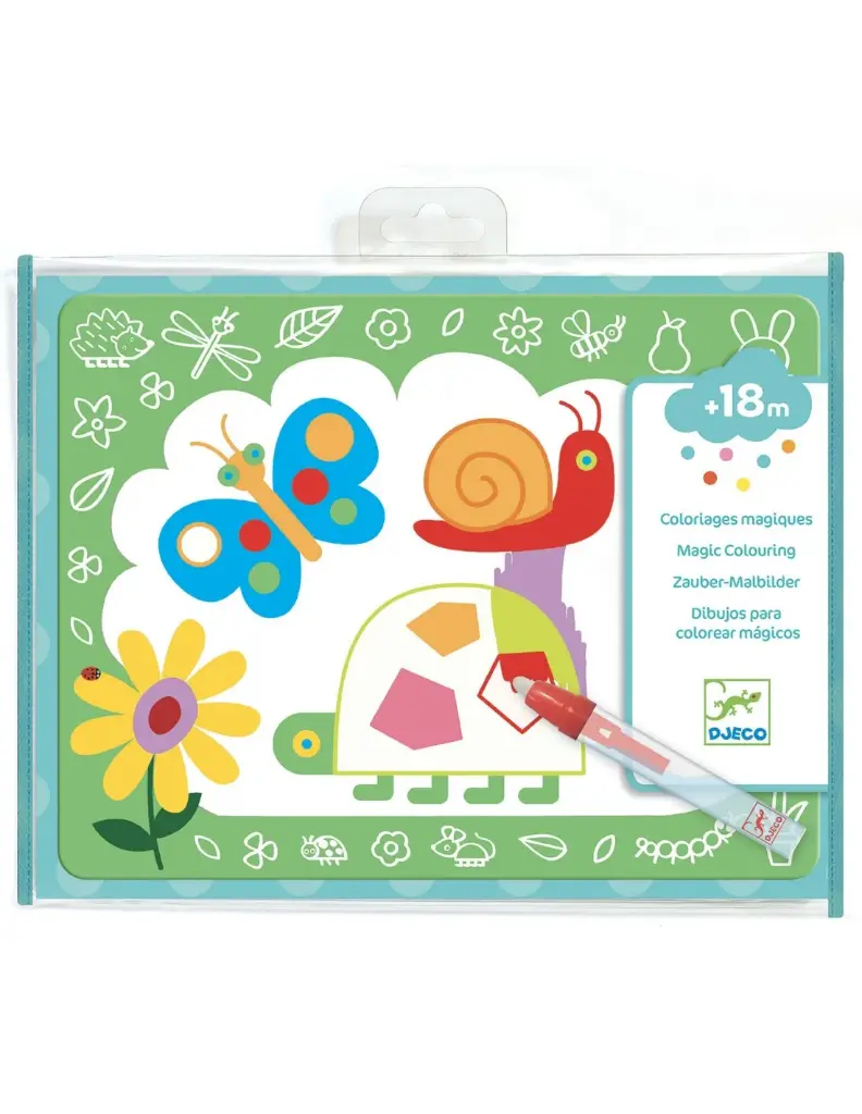 Djeco | Kleurboek Magic Scribbles Kleuren met Water